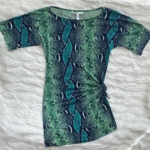 Diane Von Furstenberg | Snake Print Silk Dress